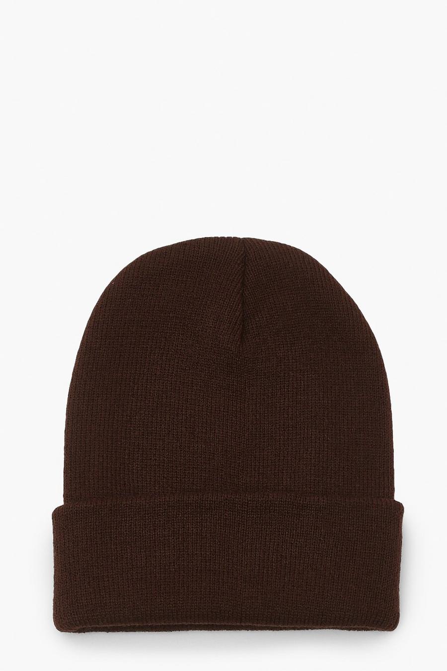 Chocolate Beanie Hat image number 1