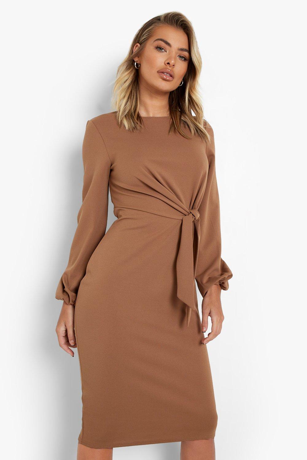 Boohoo robe shop mi longue