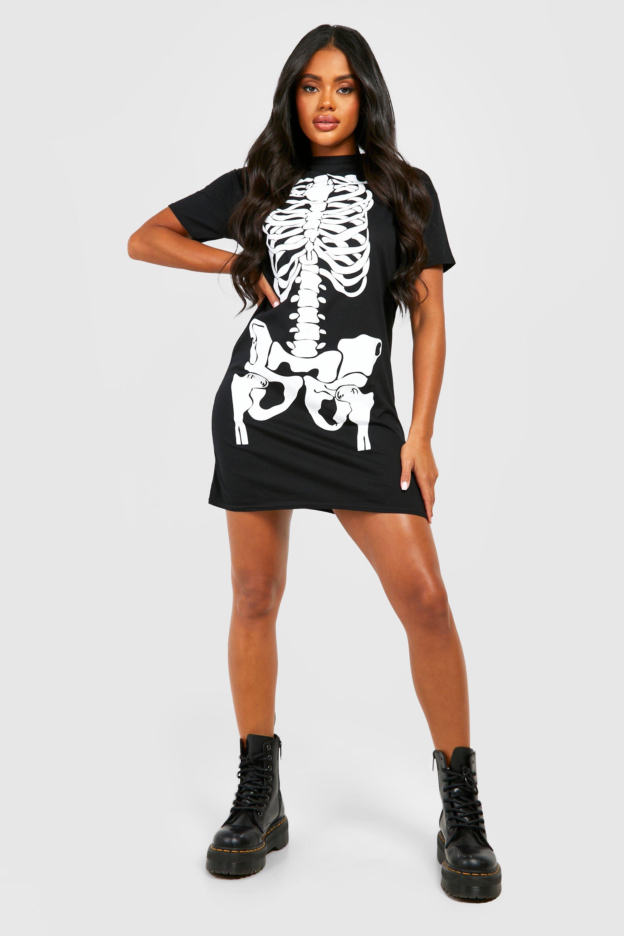  Halloween Skeleton Tuxedo Costume T-Shirt : Clothing, Shoes &  Jewelry