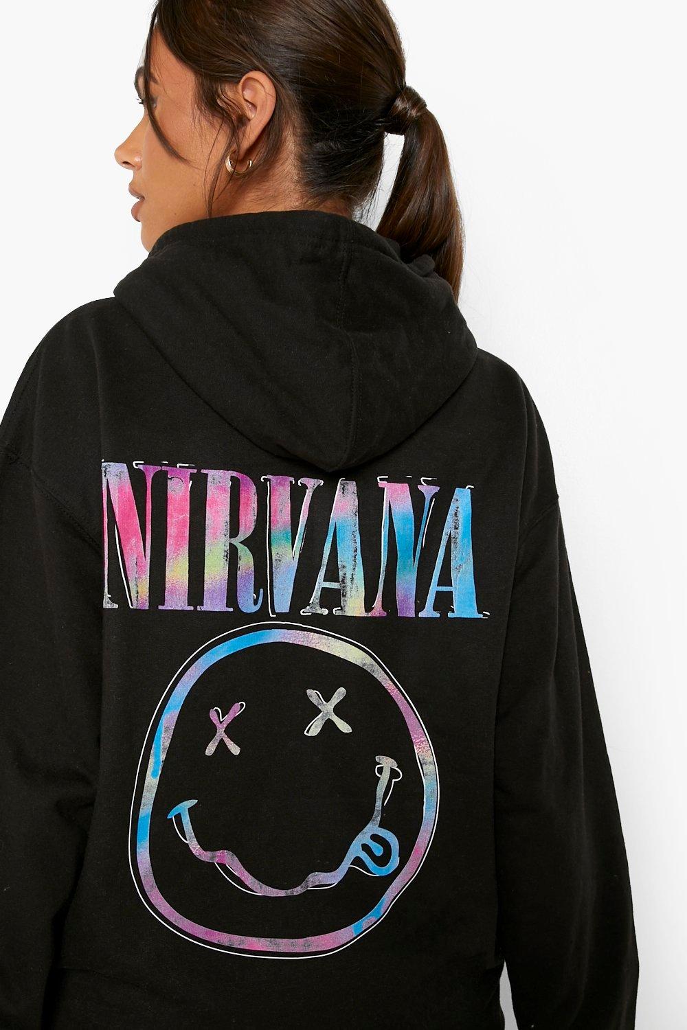 Nirvana hoodie women's new arrivals