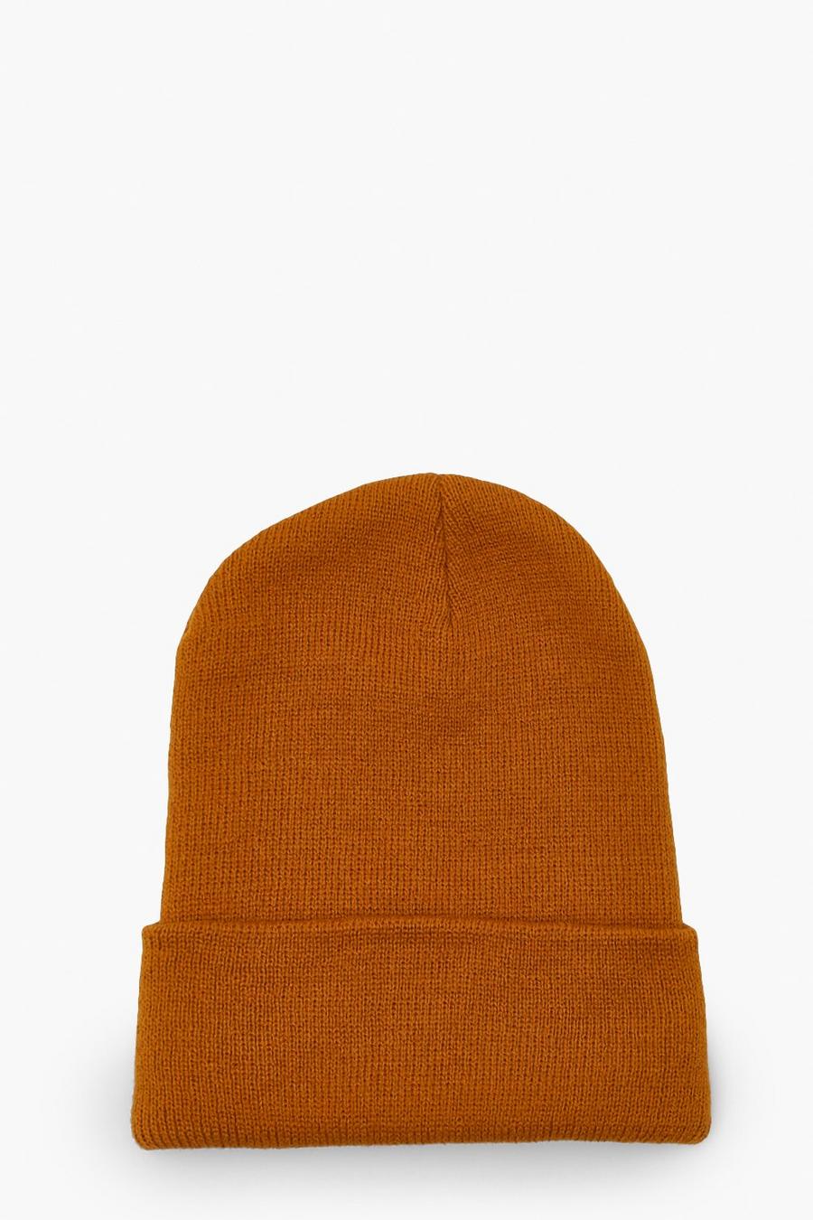 Tan Beanie Hat image number 1