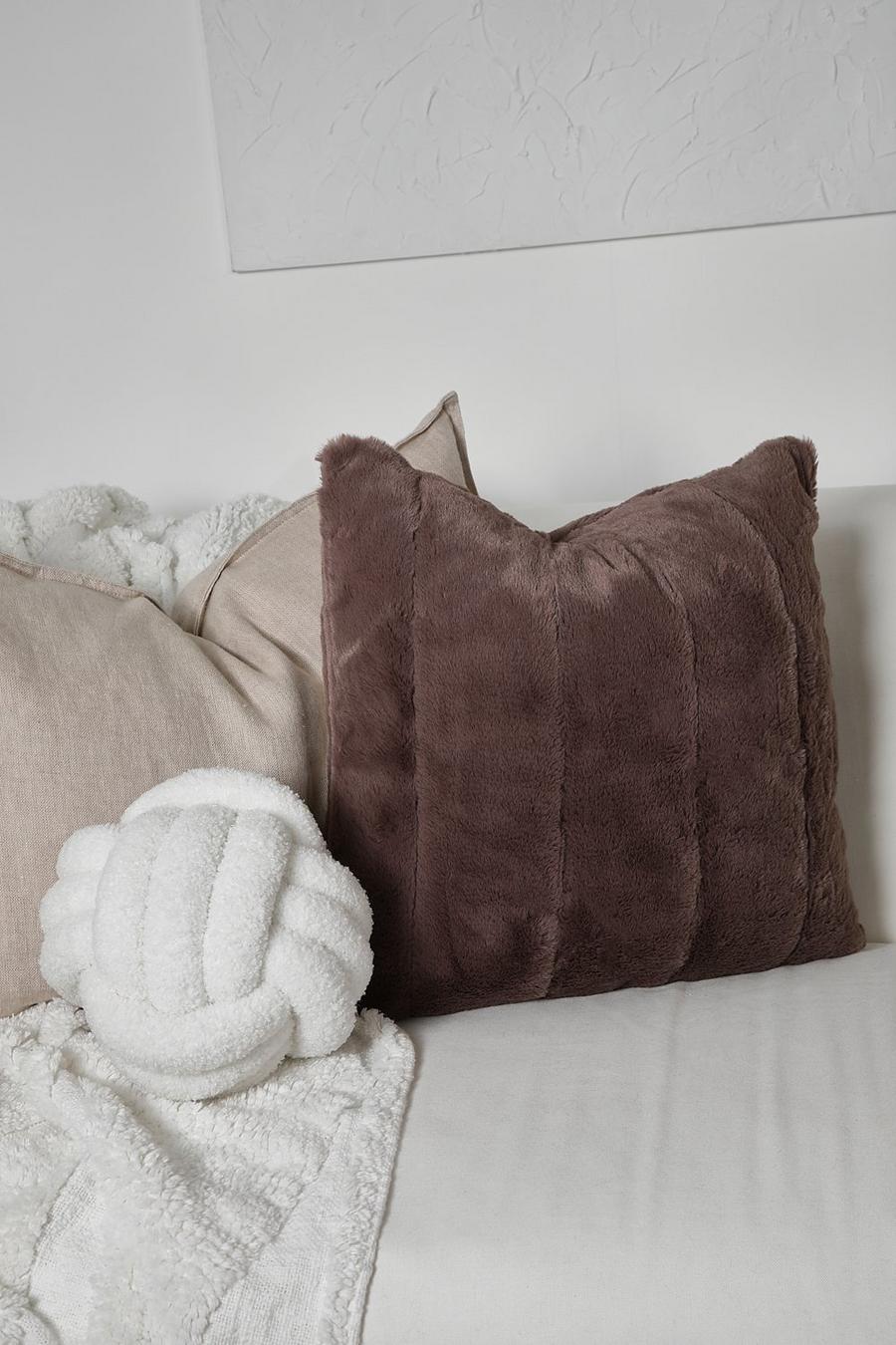 Taupe Empress Cushion image number 1