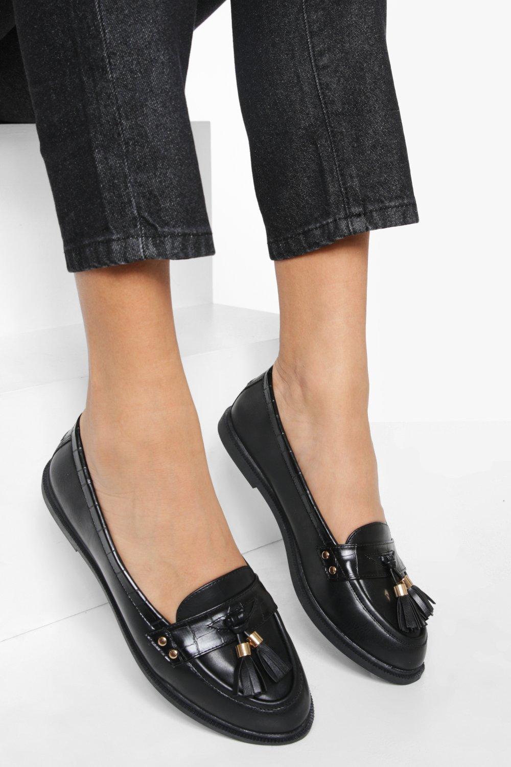 Carvela leather tassel on sale loafer