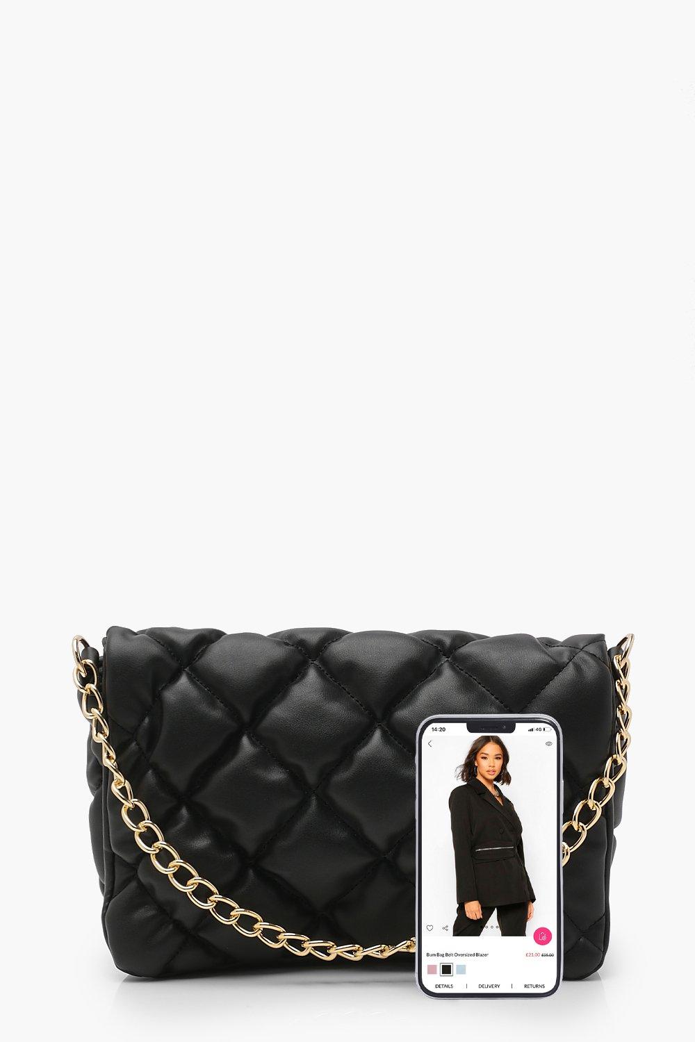 Oversized Quilted Shoulder Bag