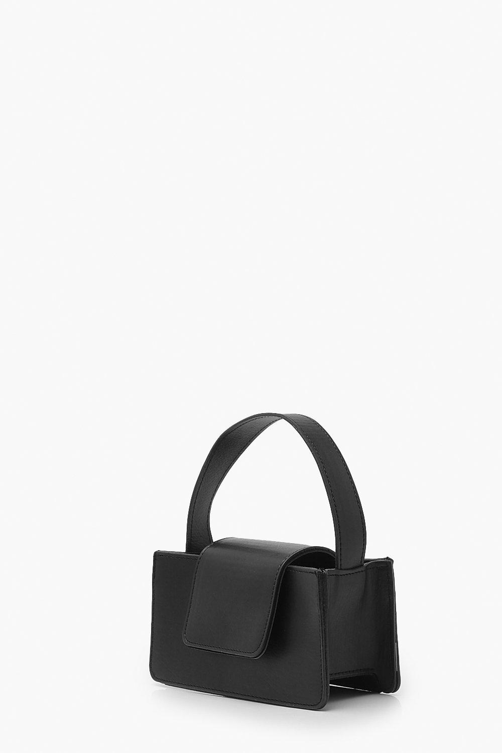 Boohoo black handbag sale