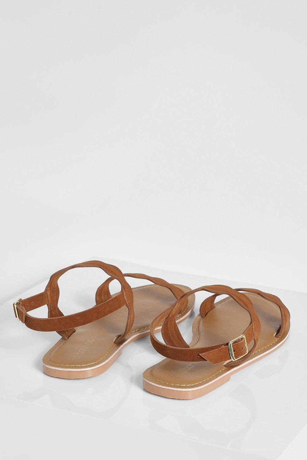 Brede discount dames sandalen