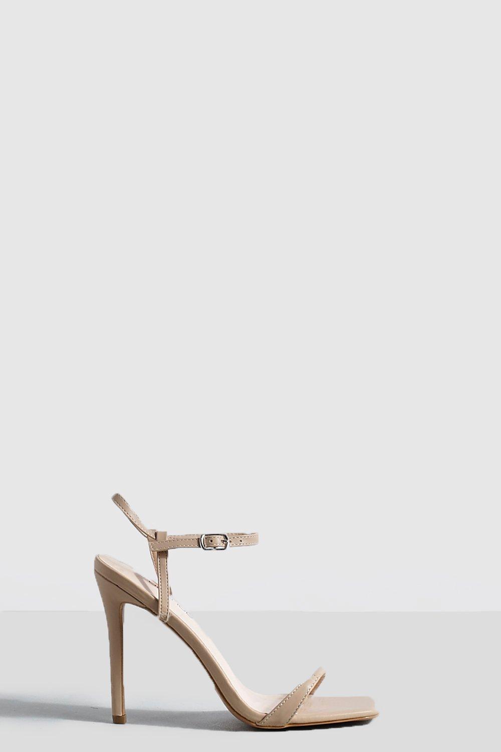 Chaussures a talon et bride a la cheville