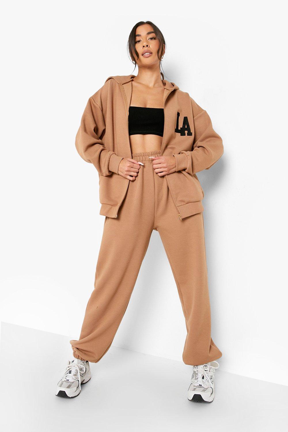 Waffle best sale tracksuit womens