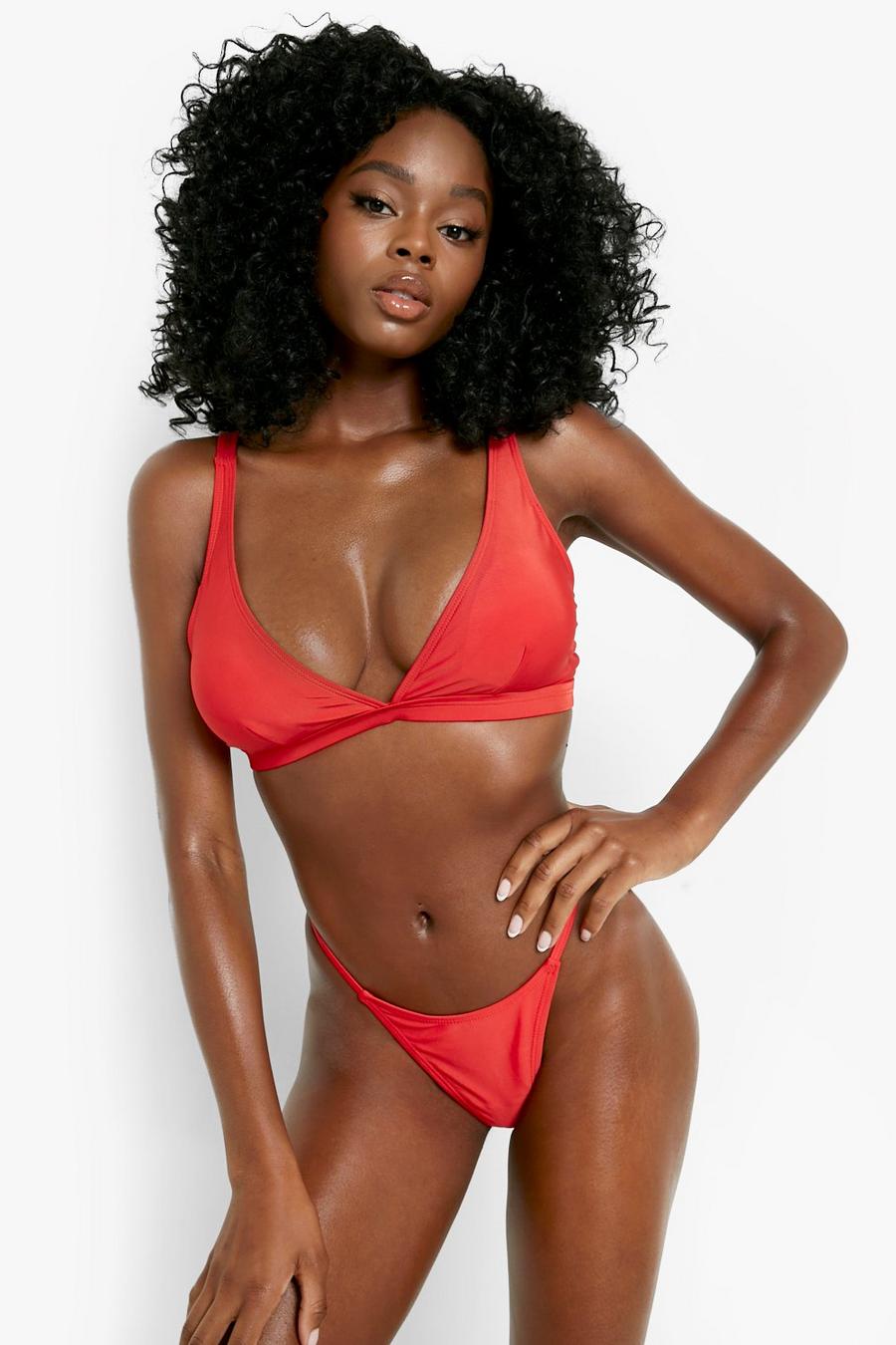 Skinny Tanga-Bikinihose 34 & Bademode Bademode Bikinis Tanga Bikinis Boohoo.com Damen Sport 