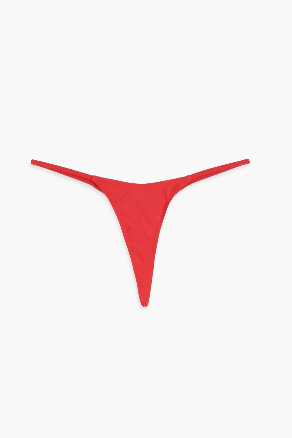 Essentials Tanga Thong Bikini Brief