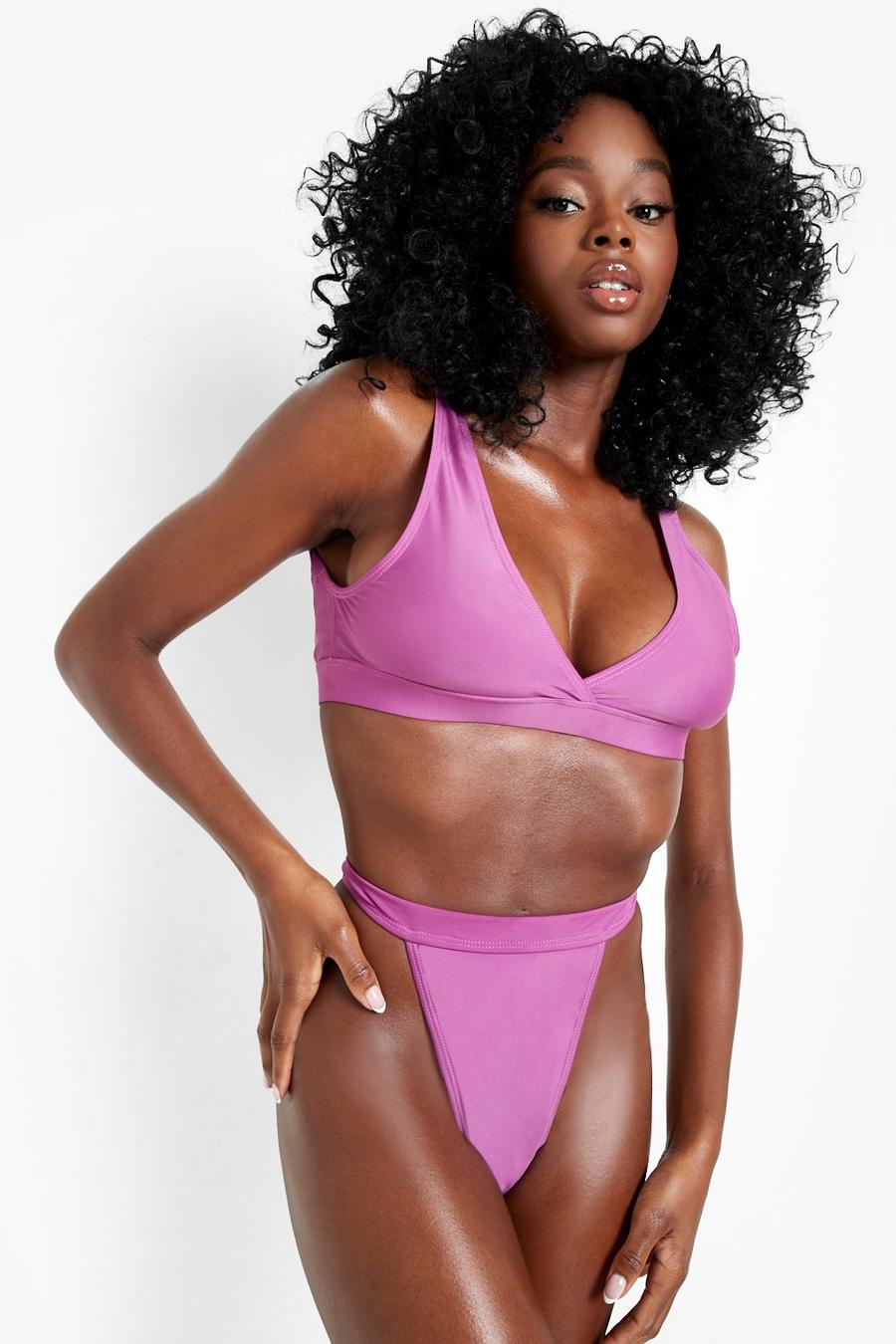 Slip bikini a perizoma Essentials , Purple image number 1