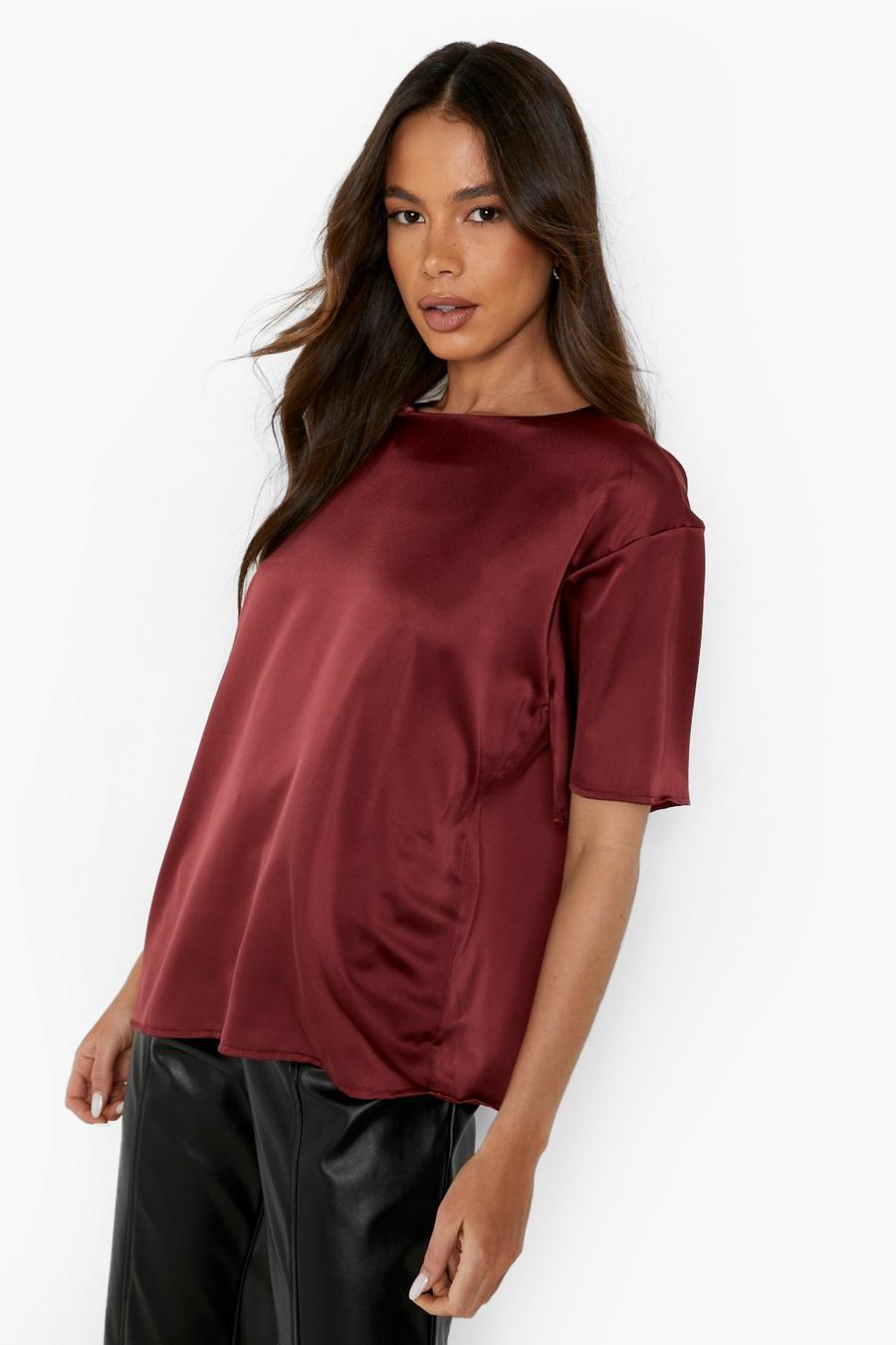 Spice Satin Luxe T Shirt image number 1