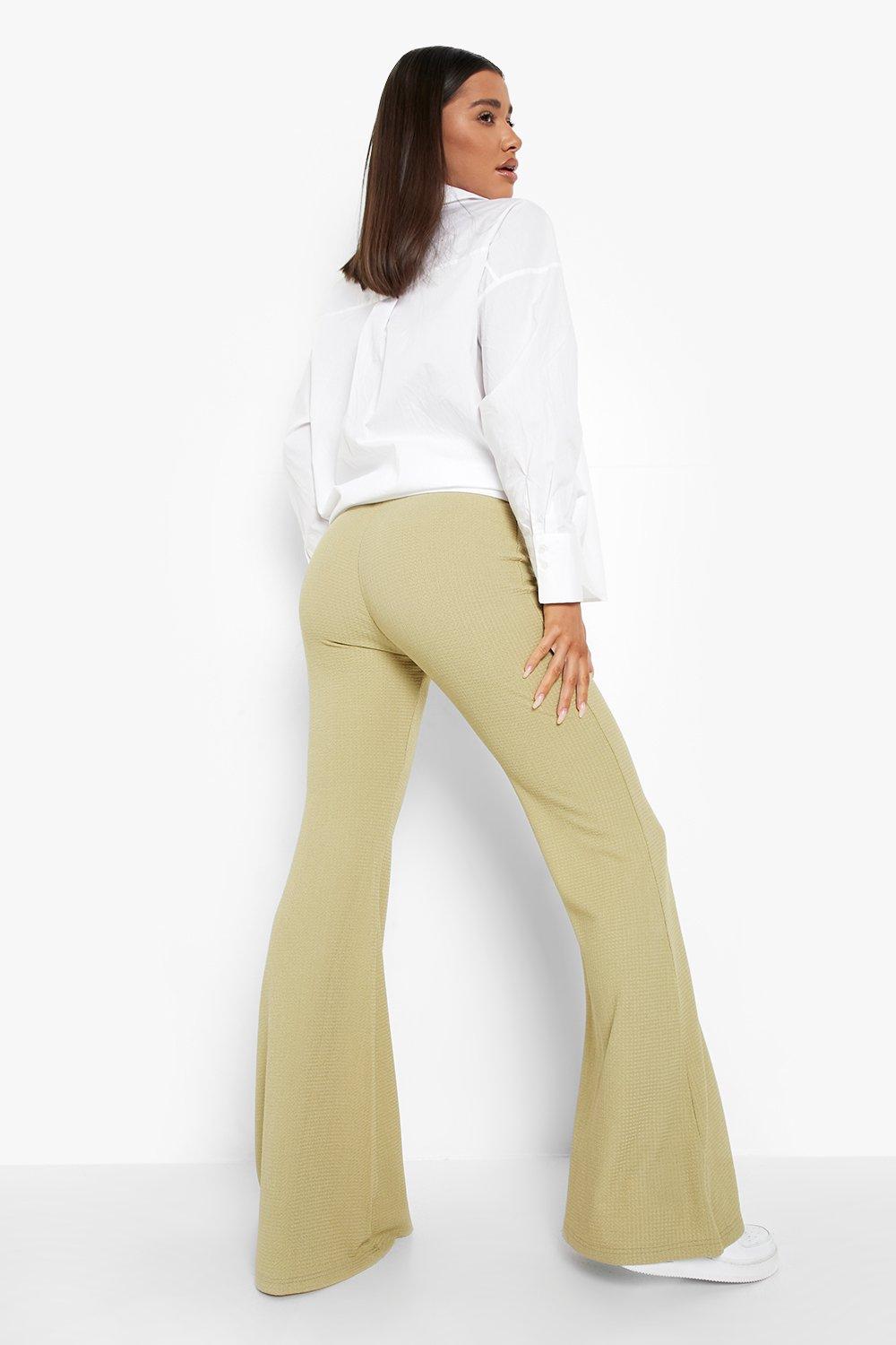 Flare Pants with Patch Pockets