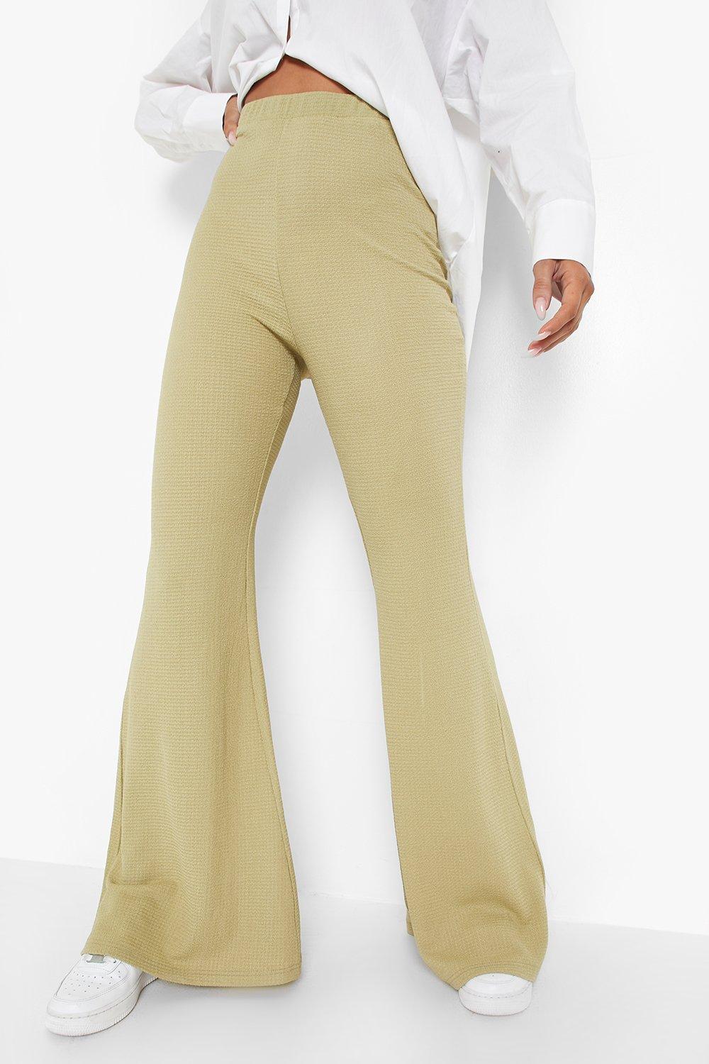 Flare Pants with Patch Pockets