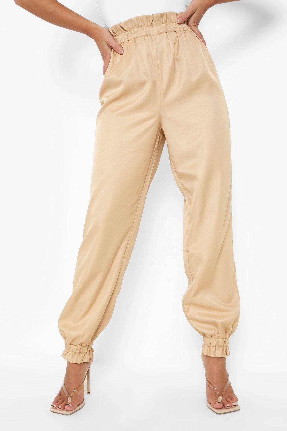 Ruched 2025 track pants