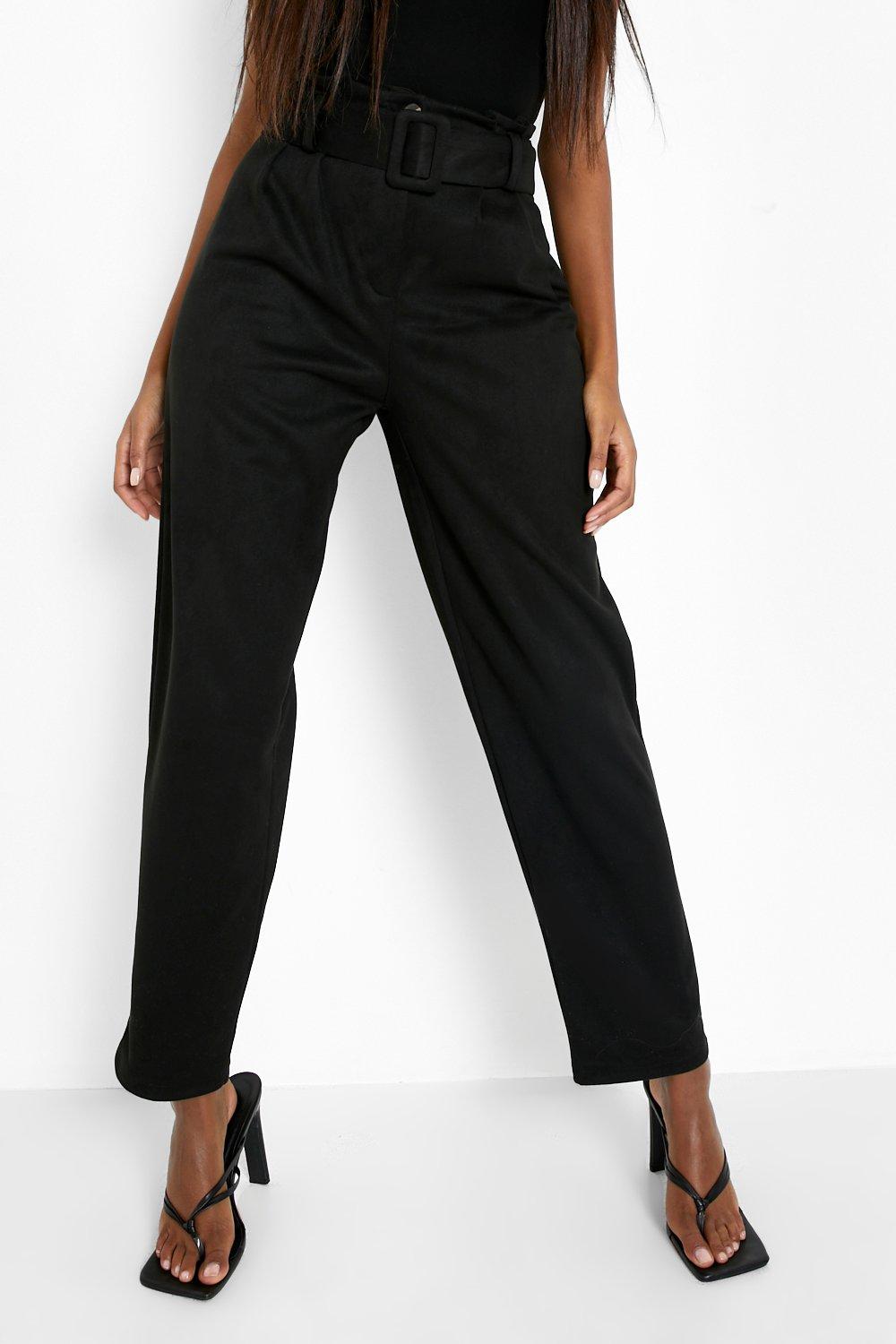 suede trousers womens