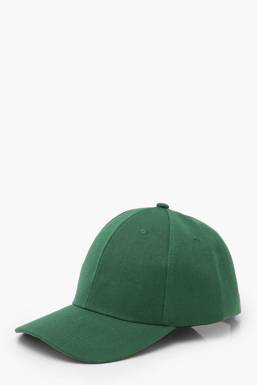 Green Woven Baseball Cap image number 1
