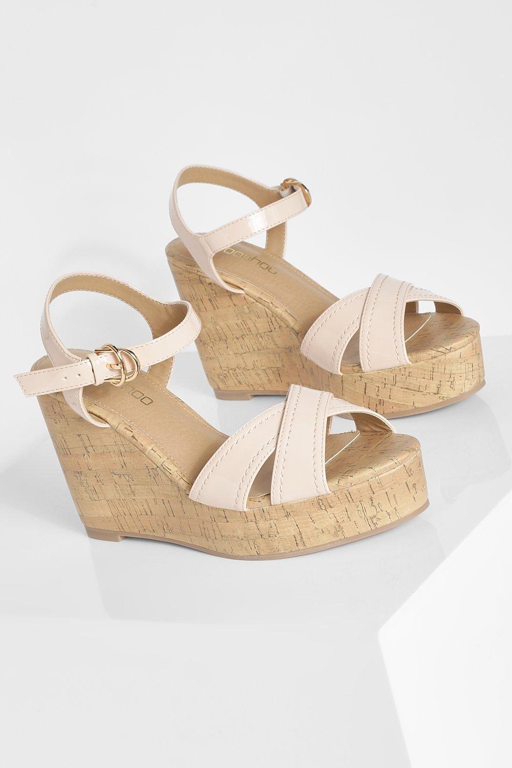 Cork bottom sale wedges