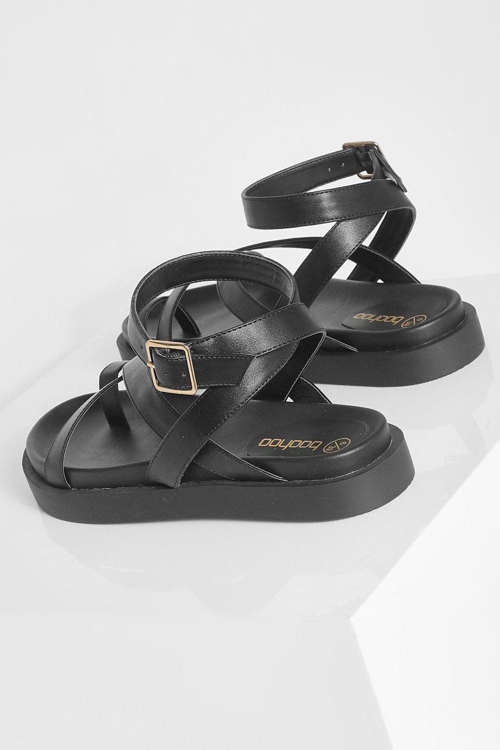 Boohoo discount chunky sandals