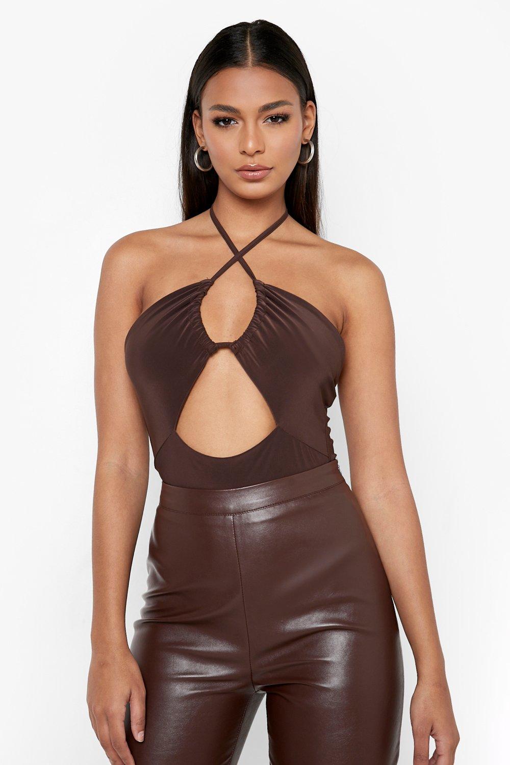 halter neck bodysuits