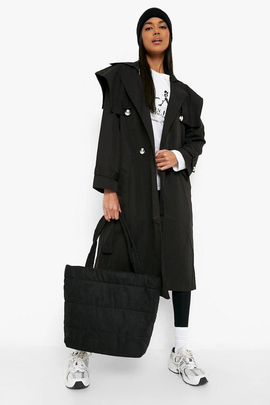 Trench oversize, Black image number 1