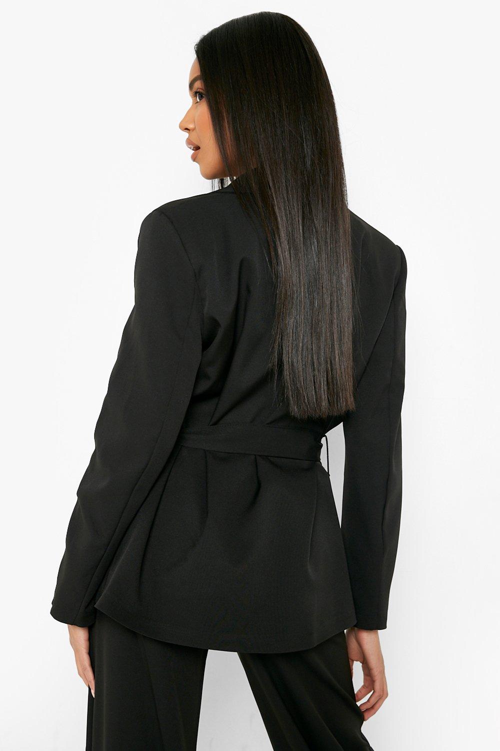 21AW TIE-WAIST SINGLE-BREASTED BLAZER | fundacaointerartive.org