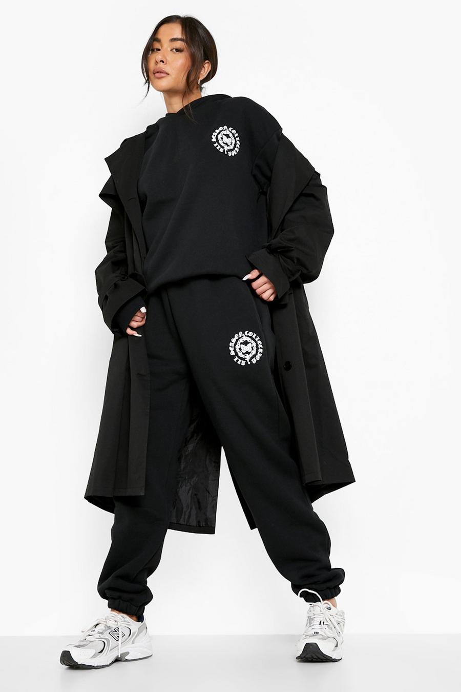 Black Season Collection Hooded Tracksuit image number 1