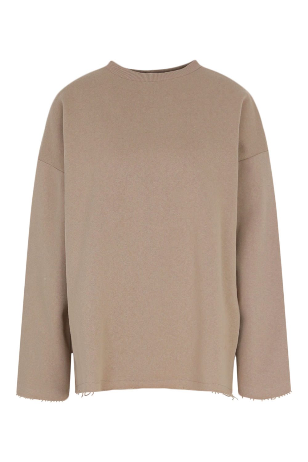 Recycled Raw Edge Sweat