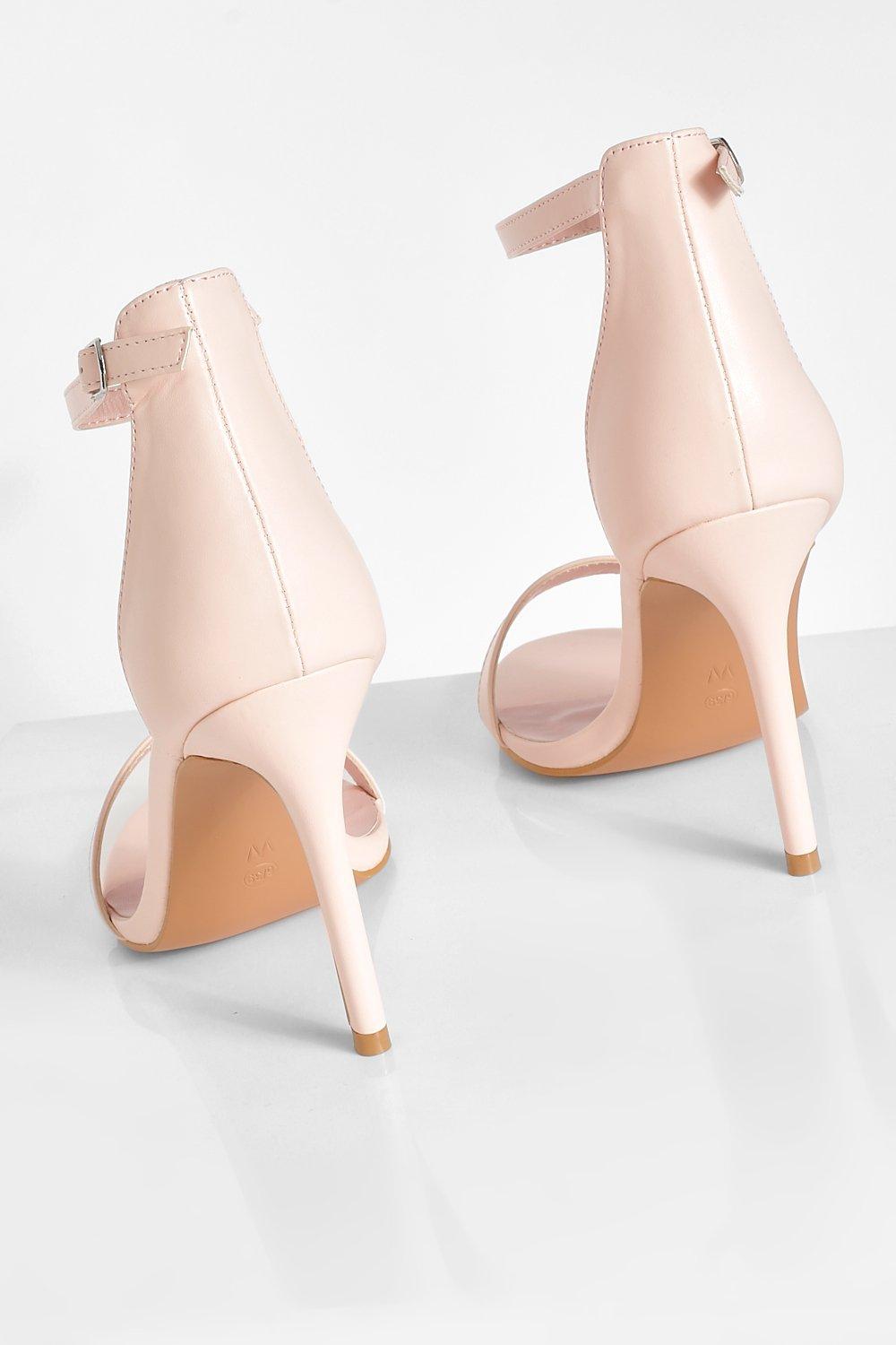 Blush wide fit heels online