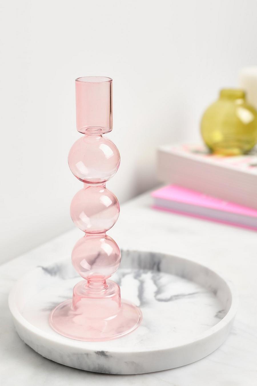 Pink Sass & Belle Bubble Candleholder image number 1
