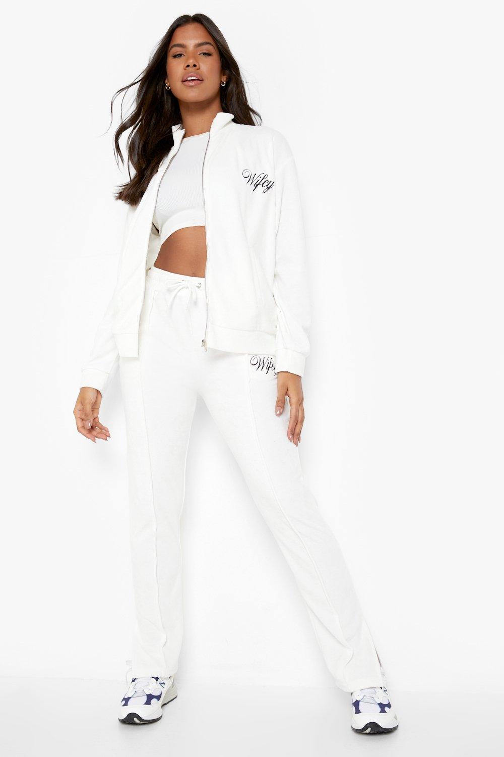 Bride shop velour tracksuit