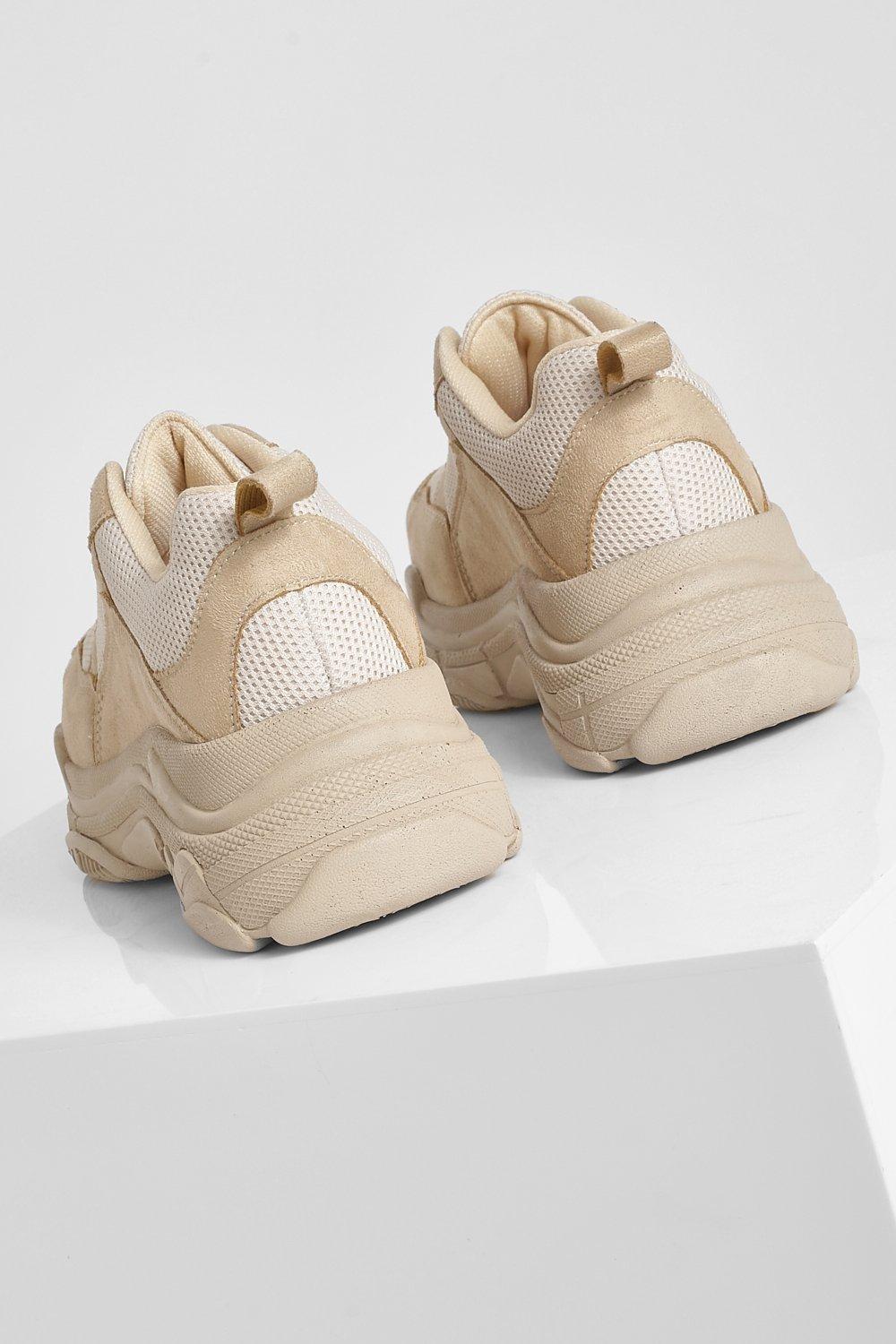 Chunky hot sale trainers boohoo