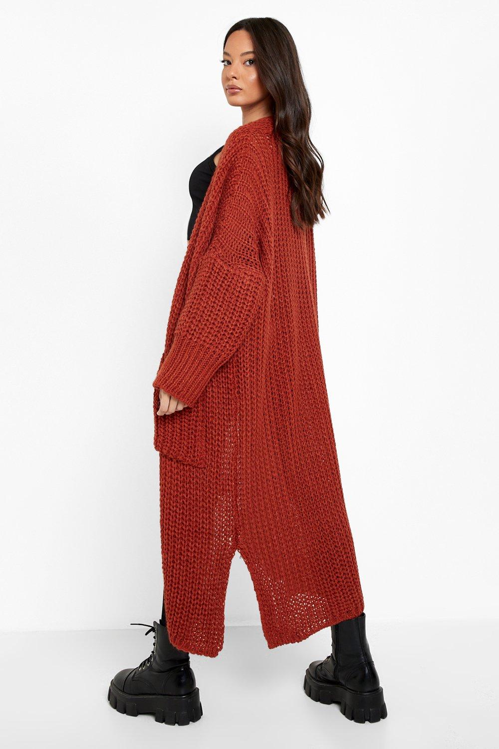 Boohoo clearance longline cardigan