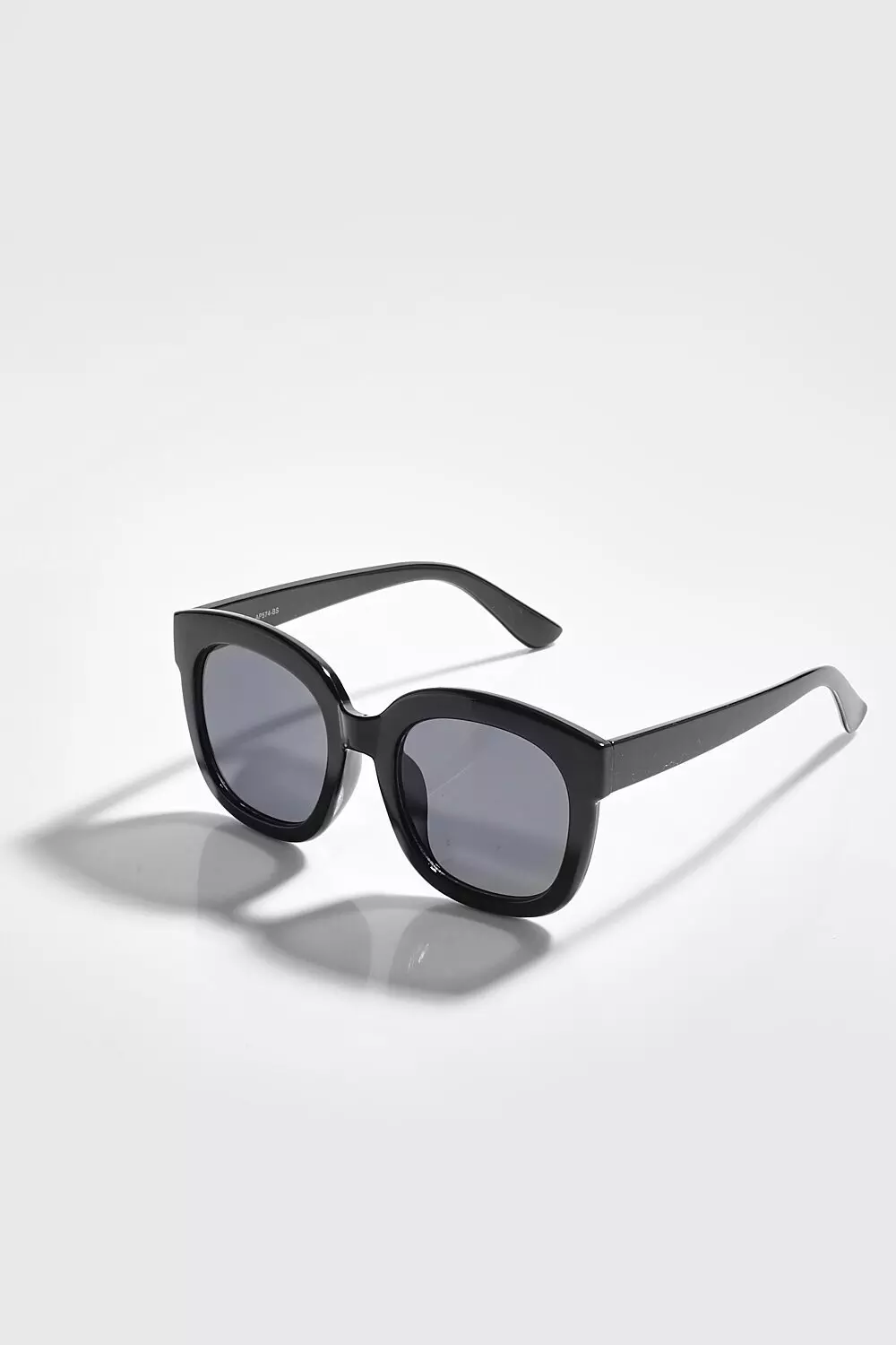Black Simple Oversized Square Glasses alternative image