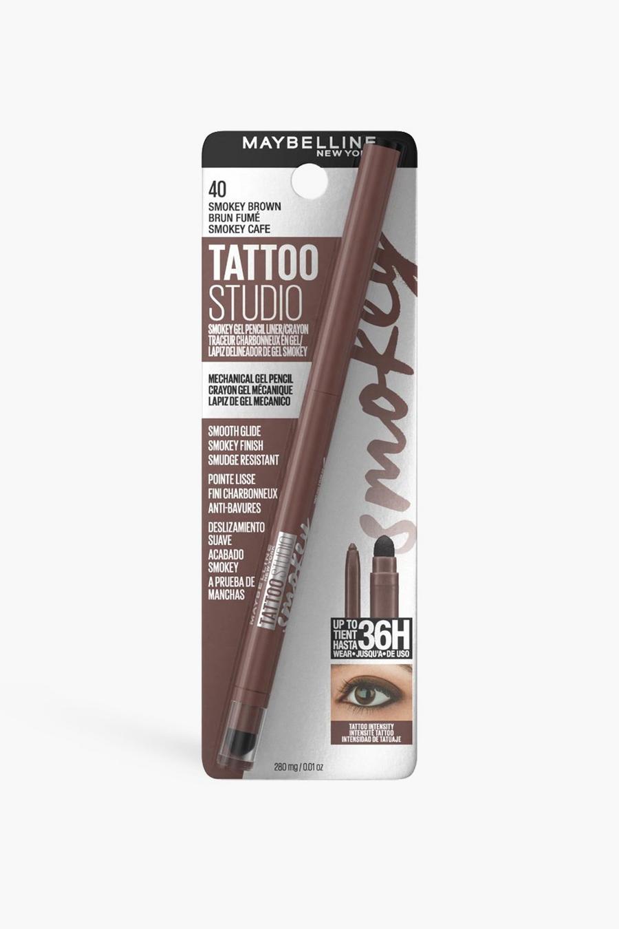 40 smokey brown ג'ל Tattoo ליצירת מראה גבות מעושן של Maybelline – חום image number 1