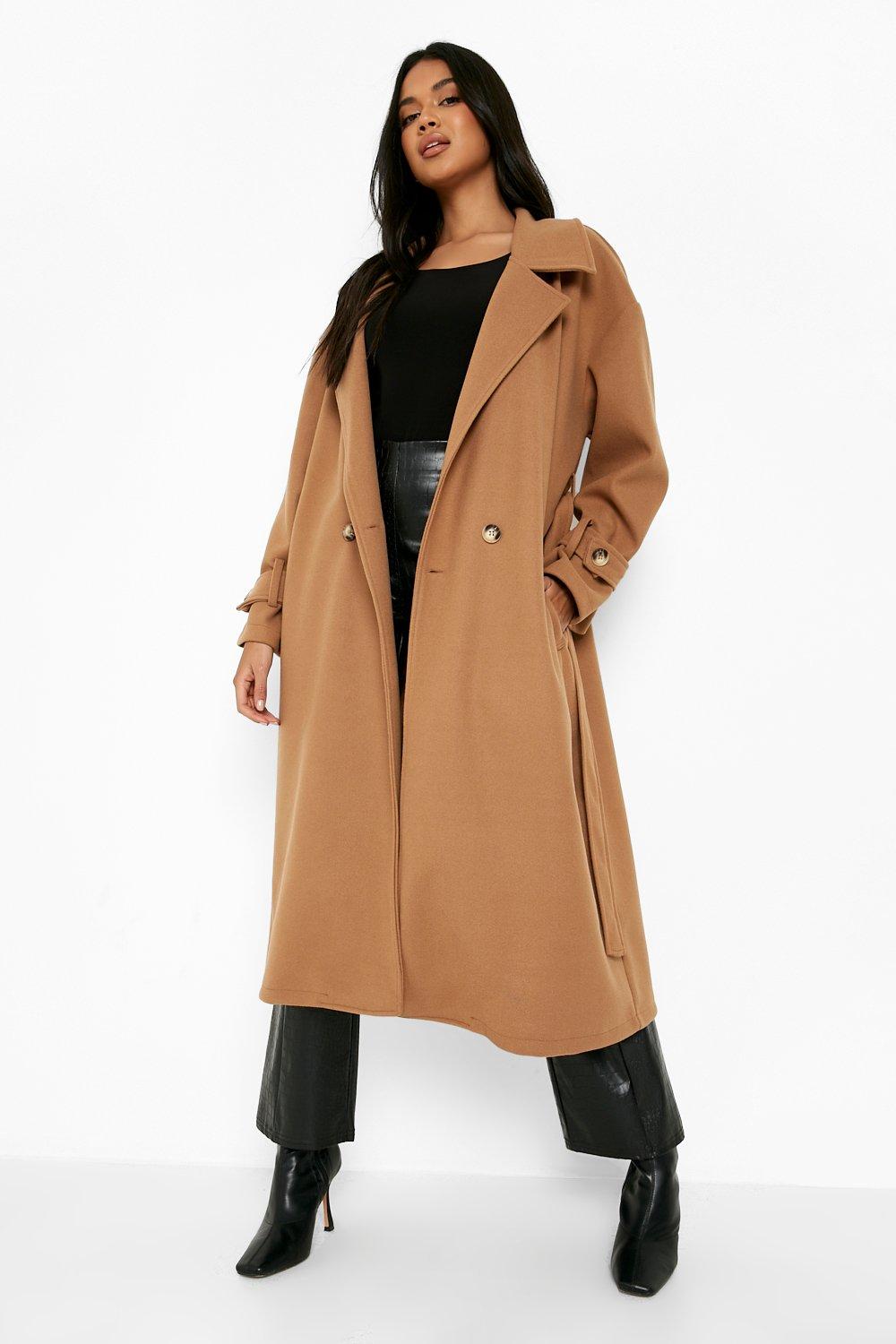 Boohoo clearance camel jacket