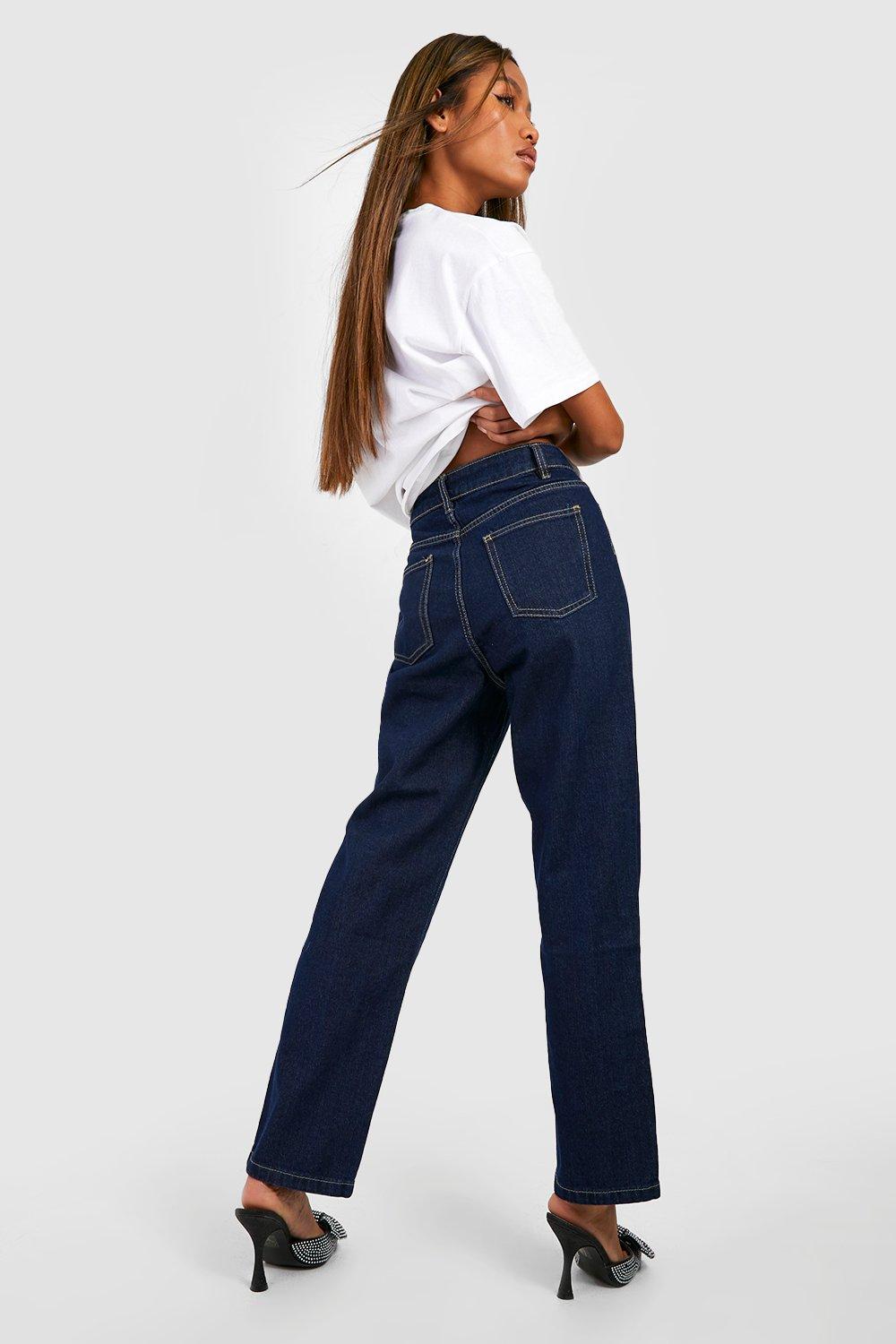 High waist capri jeans in indigo, 7.99€