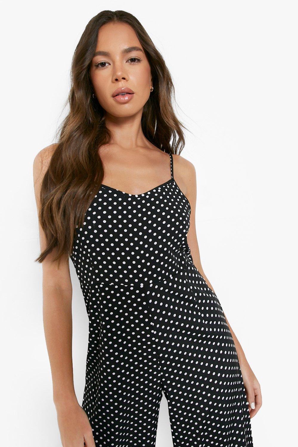 Spotty culotte jumpsuit online