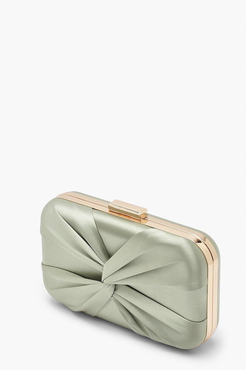 Sage green hot sale clutch bag