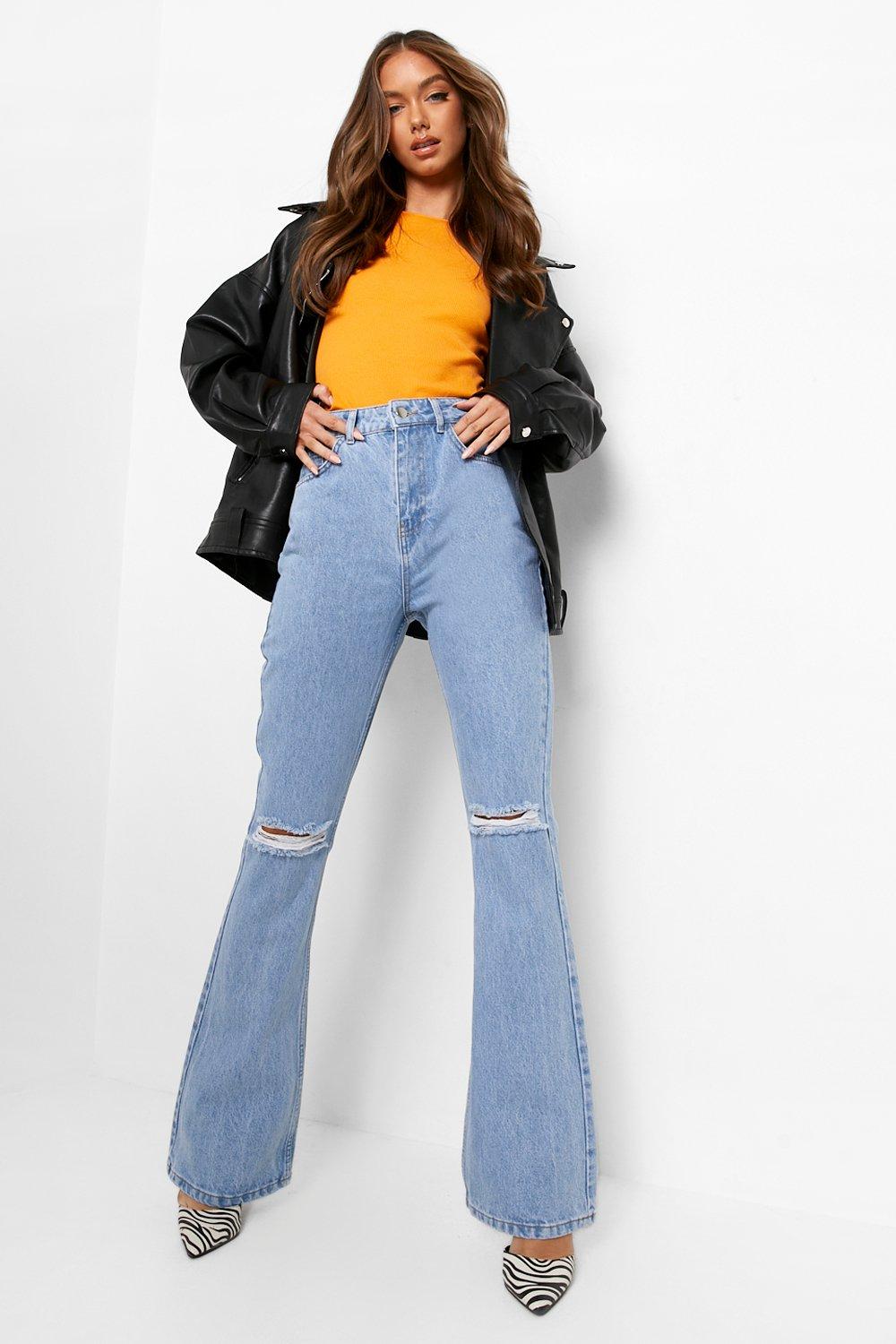 bootcut jeans shein