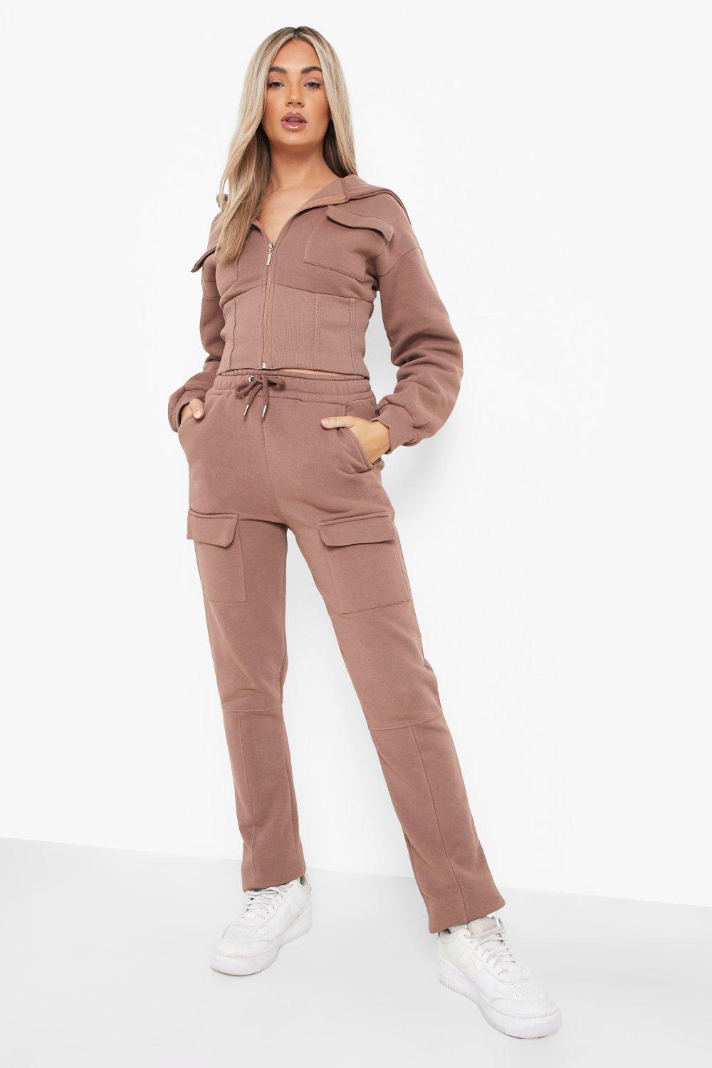 boohoo corset tracksuit