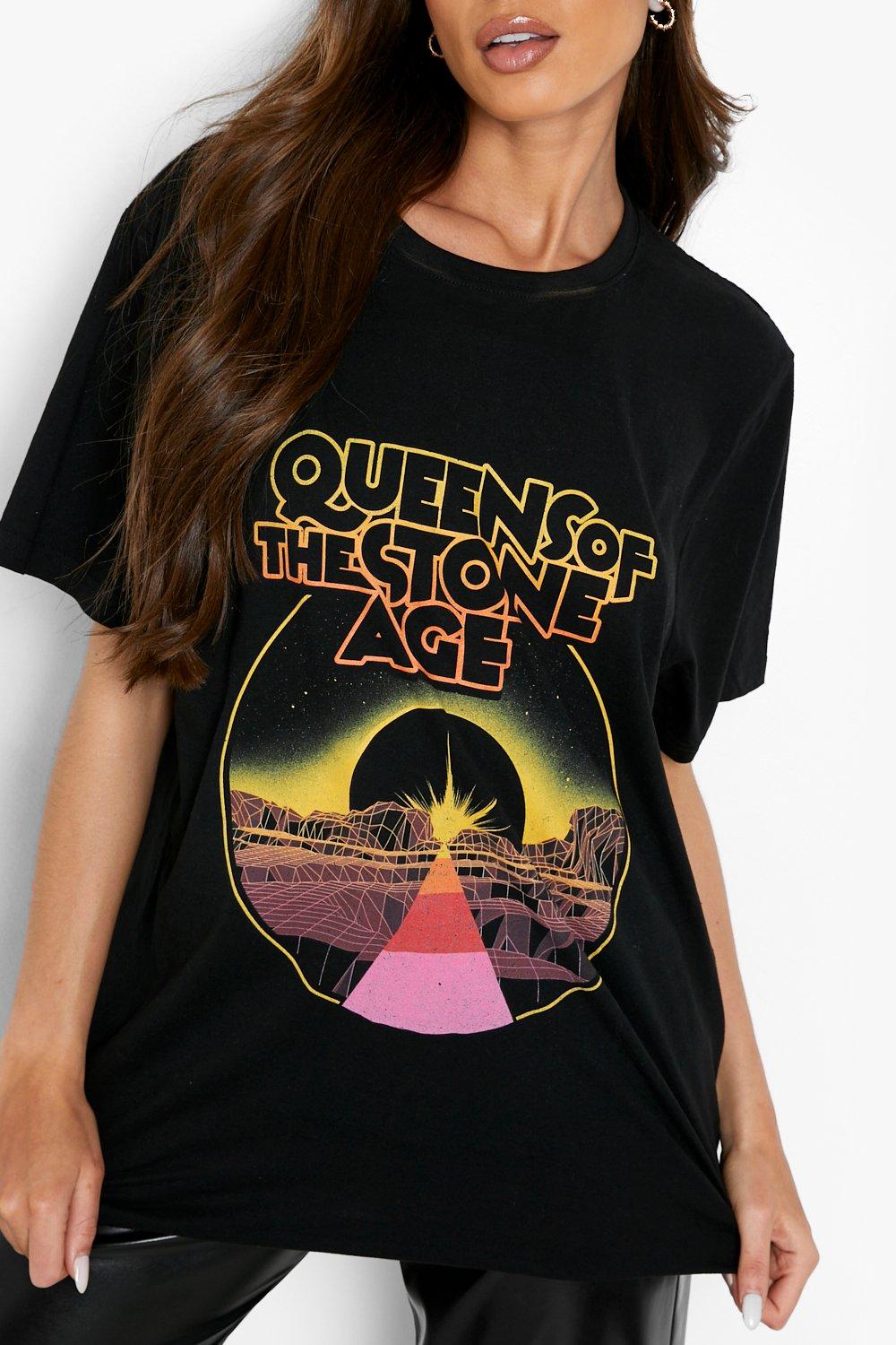 Queens Of The Stone Age Oversized T-shirt | boohoo