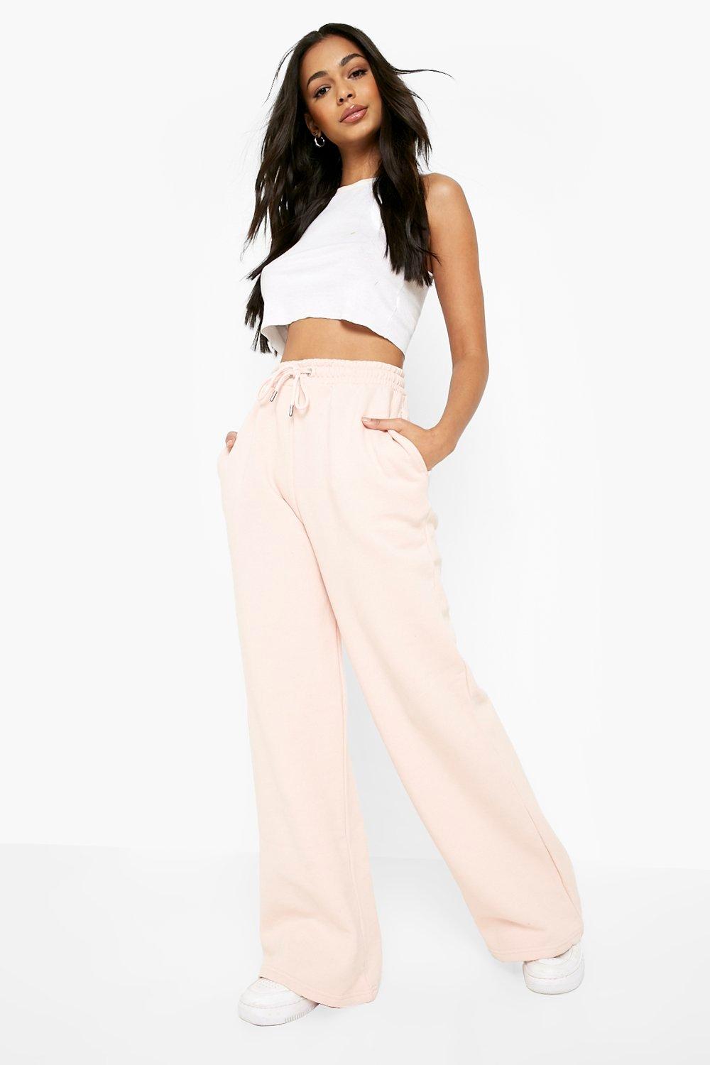 boohoo wide leg joggers