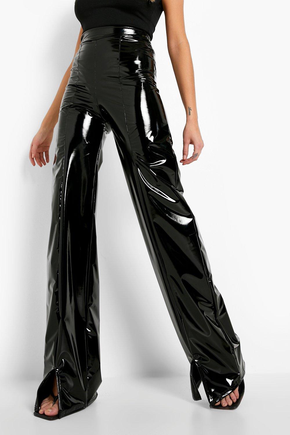 https://media.boohoo.com/i/boohoo/fzz40461_black_xl_3/female-black-vinyl-split-front-slim-leg-pants