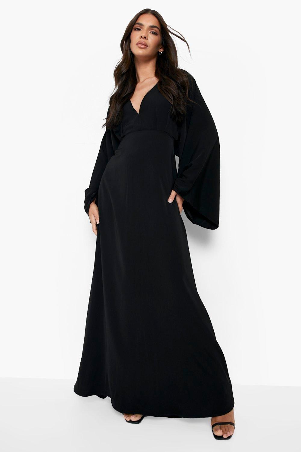 Boohoo 2024 black maxi