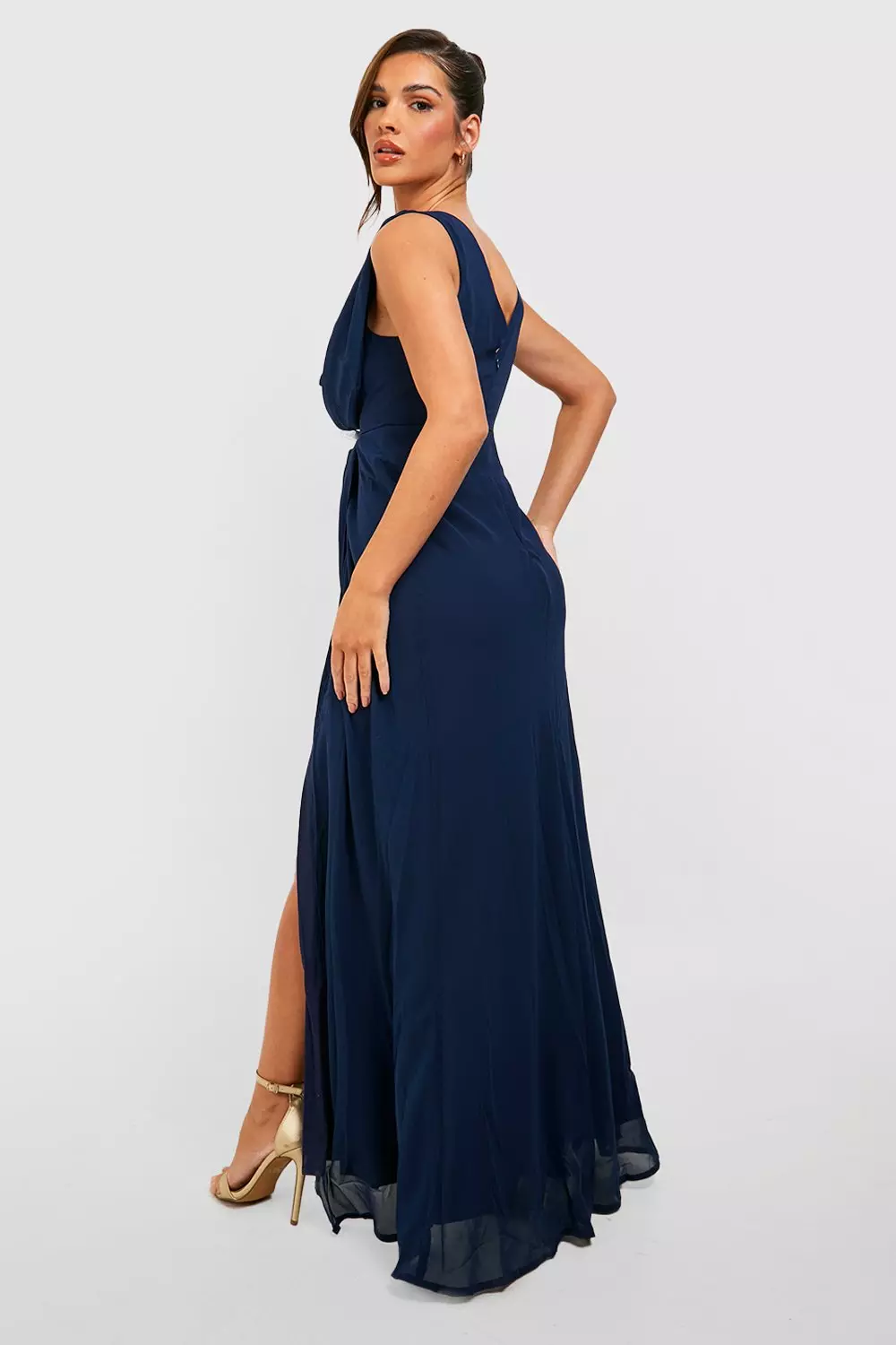 Tfnc cami best sale wrap maxi dress