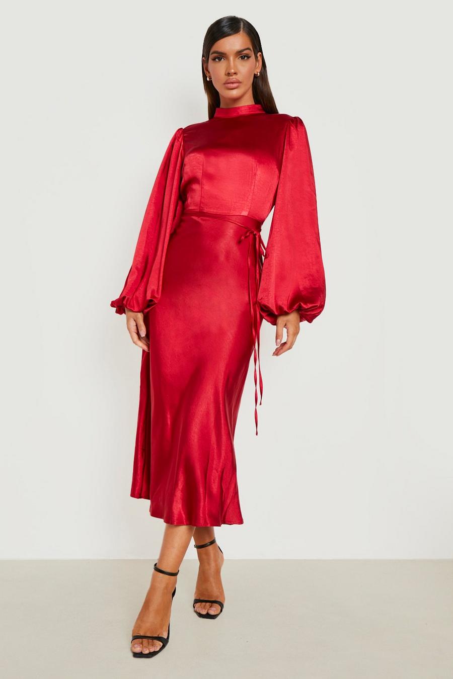 Red Dresses | Sexy Red & Burgundy Dresses | boohoo USA