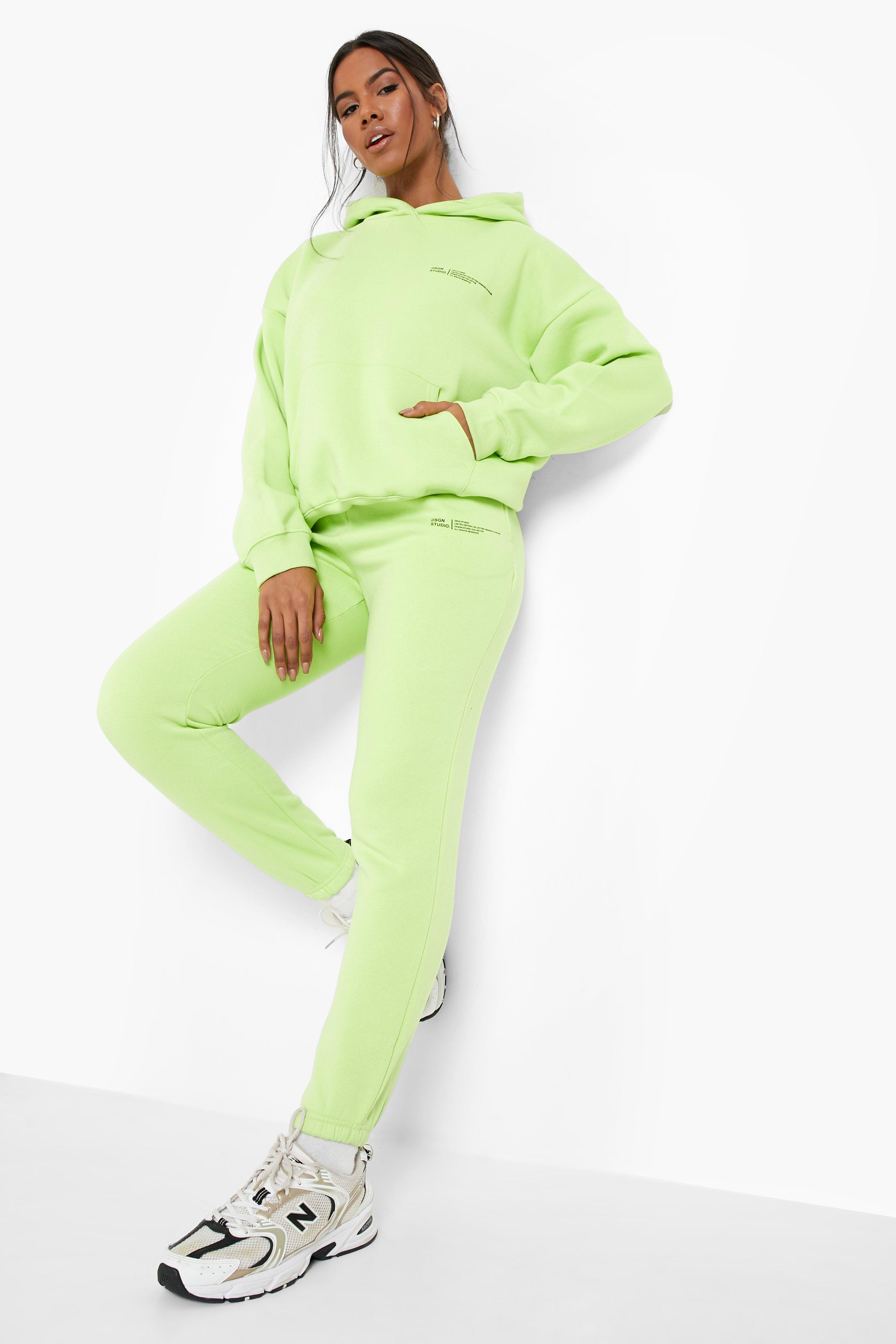 Neon 2024 green tracksuit