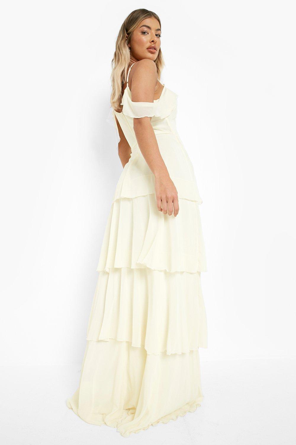 Coast illy hotsell ruffle maxi dress