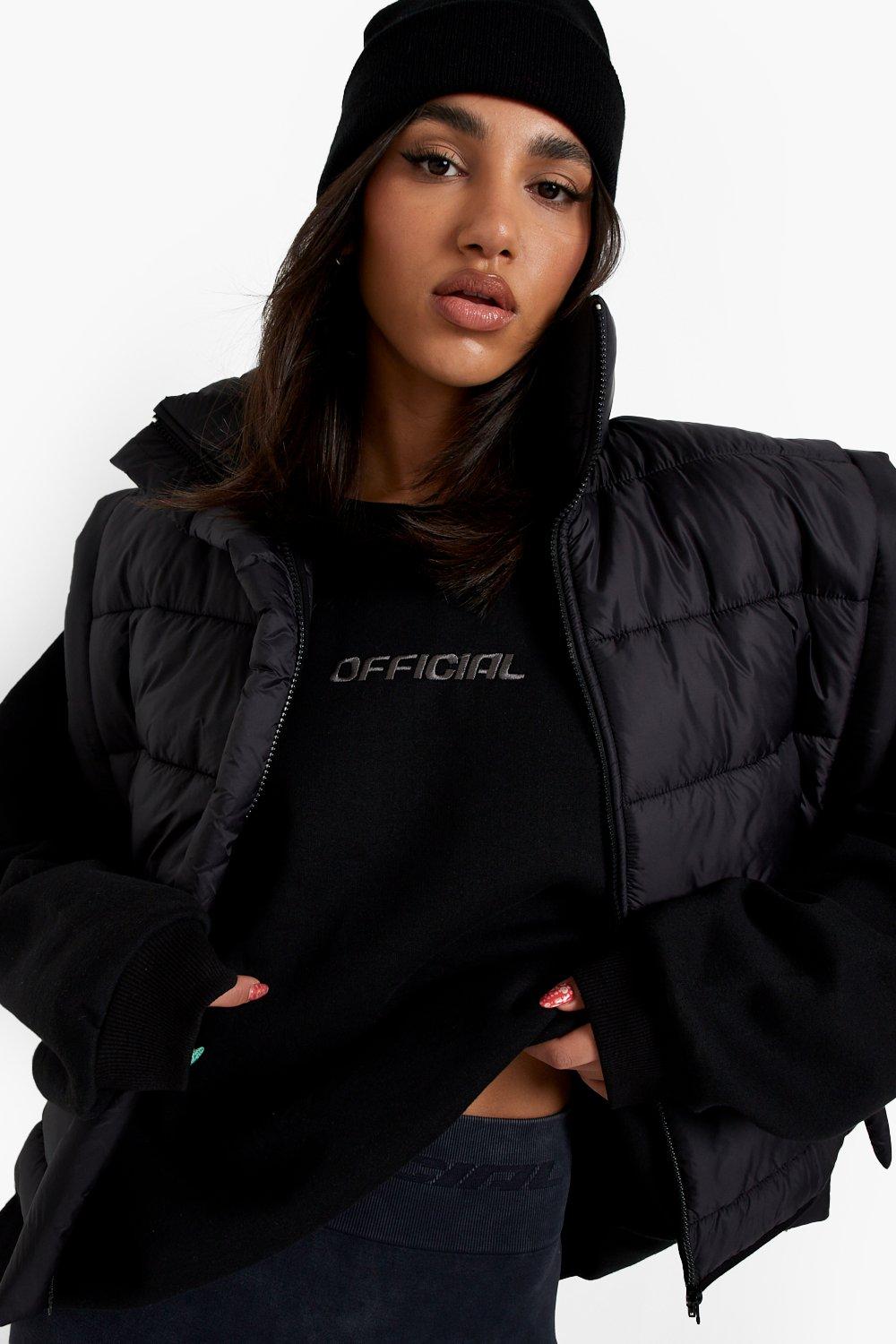 Padded Buckle Detail Vest | boohoo USA